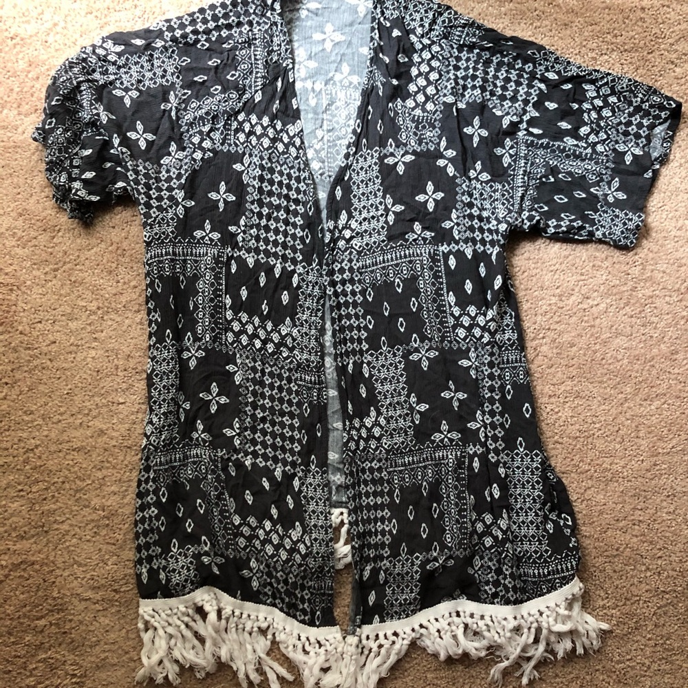 Patterned Cardigan